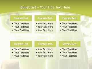 Drink Tropical Healthy PowerPoint Template