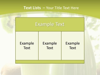 Drink Tropical Healthy PowerPoint Template