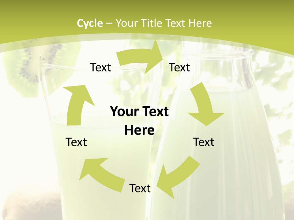 Drink Tropical Healthy PowerPoint Template