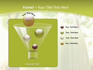 Drink Tropical Healthy PowerPoint Template