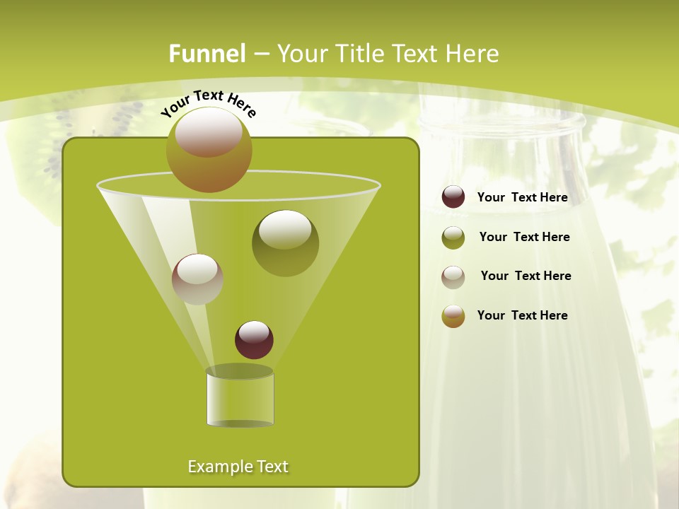 Drink Tropical Healthy PowerPoint Template