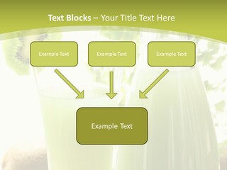 Drink Tropical Healthy PowerPoint Template