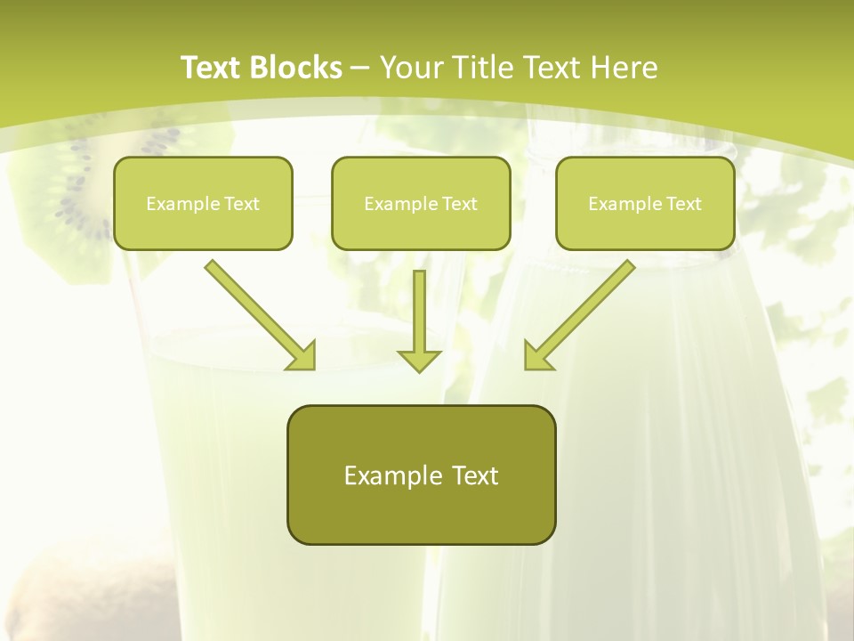 Drink Tropical Healthy PowerPoint Template