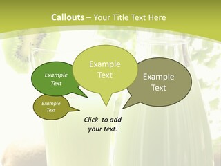 Drink Tropical Healthy PowerPoint Template