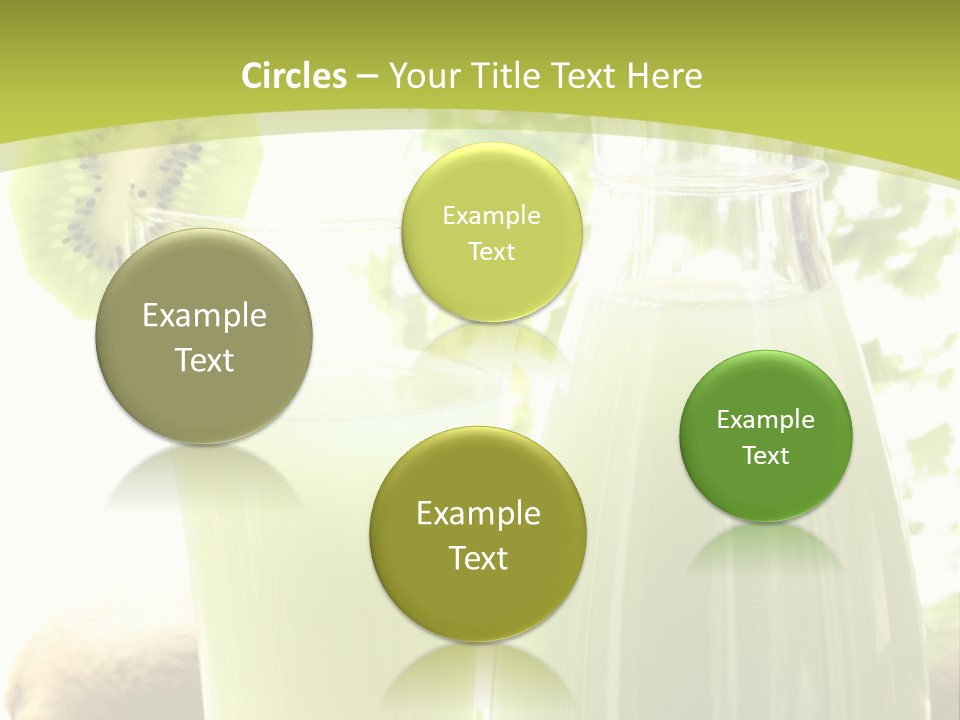 Drink Tropical Healthy PowerPoint Template