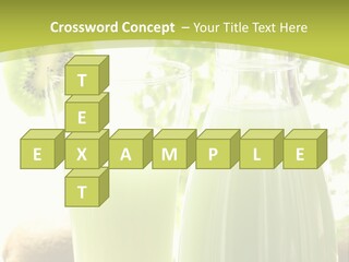 Drink Tropical Healthy PowerPoint Template