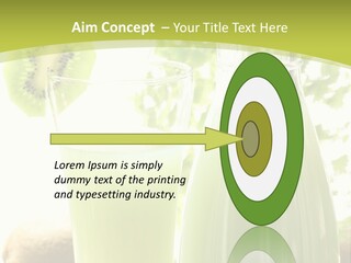 Drink Tropical Healthy PowerPoint Template