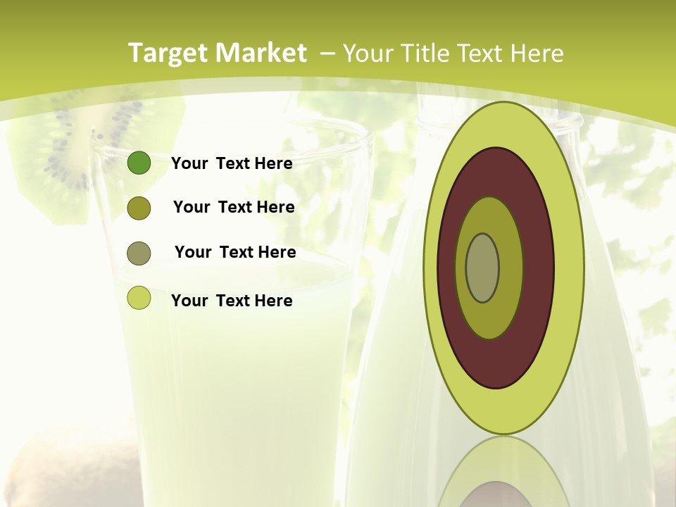 Drink Tropical Healthy PowerPoint Template
