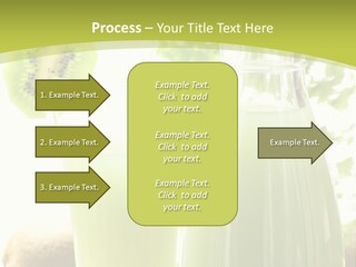 Drink Tropical Healthy PowerPoint Template