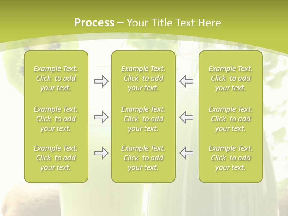 Drink Tropical Healthy PowerPoint Template