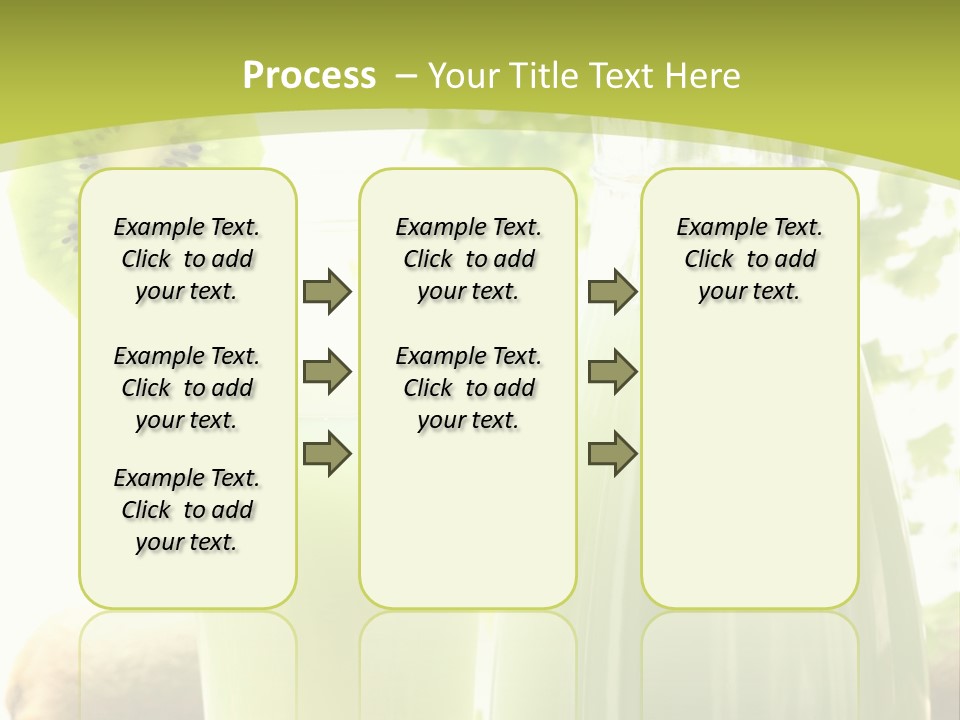 Drink Tropical Healthy PowerPoint Template