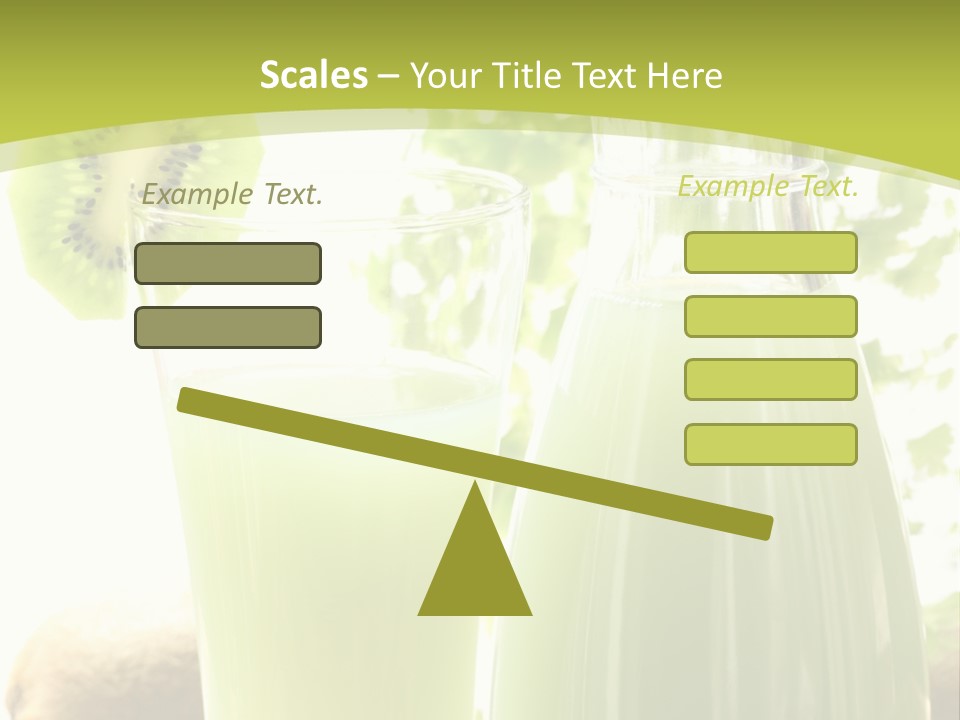 Drink Tropical Healthy PowerPoint Template