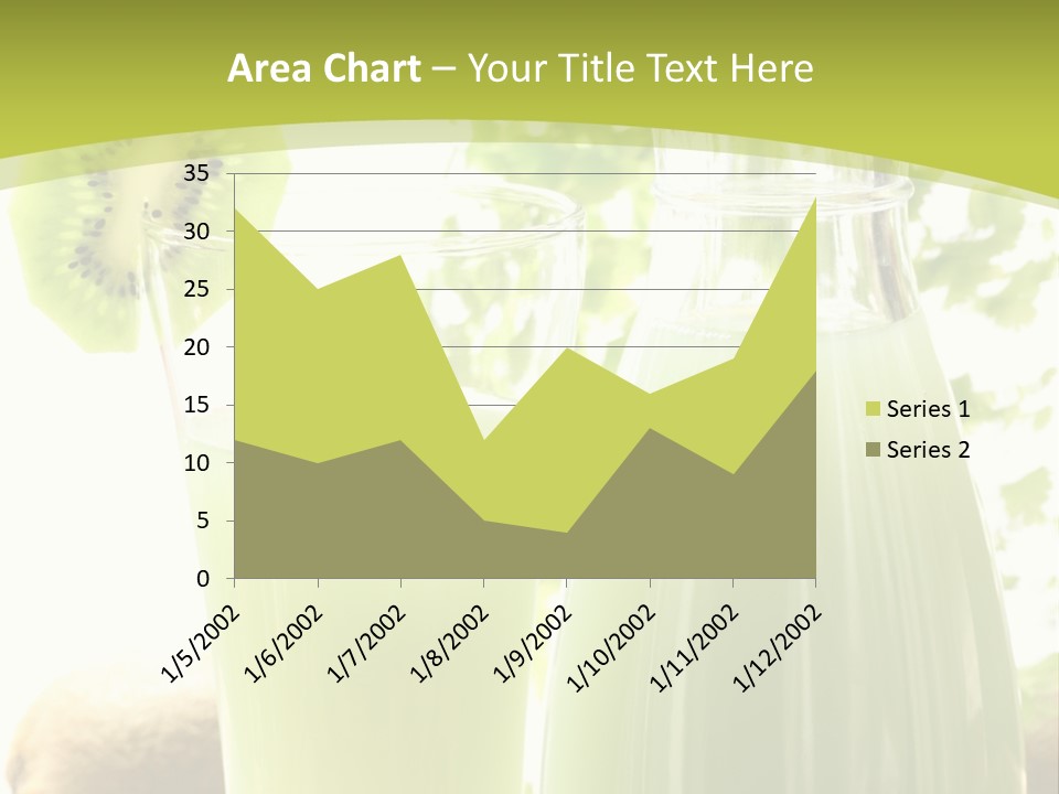 Drink Tropical Healthy PowerPoint Template