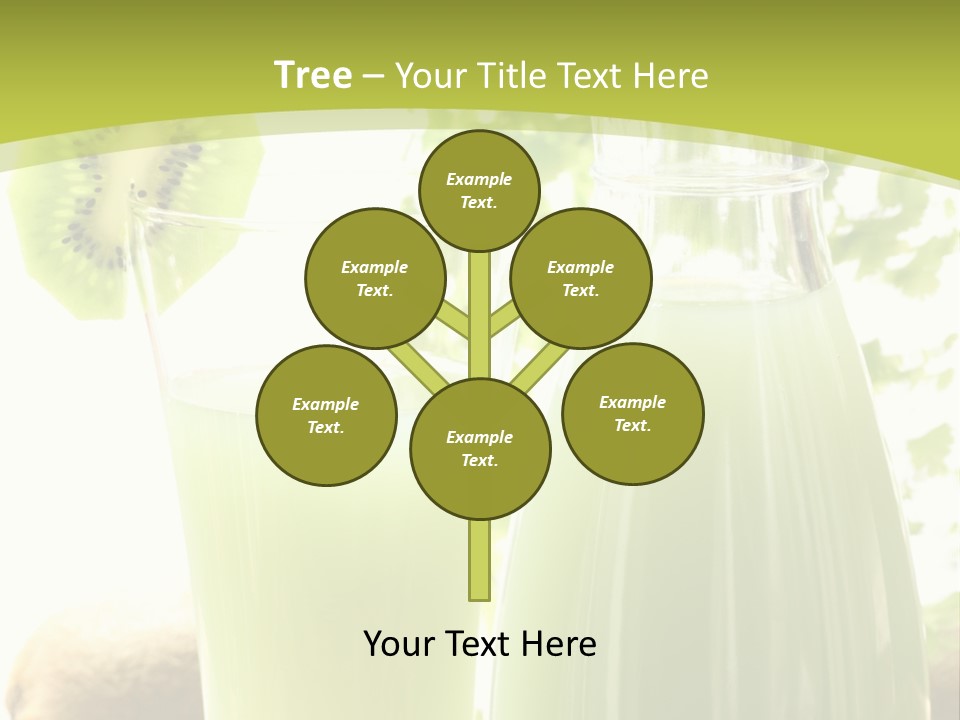 Drink Tropical Healthy PowerPoint Template