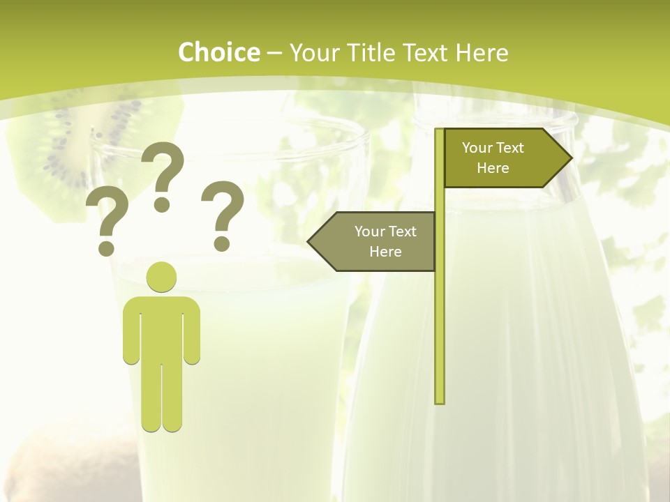 Drink Tropical Healthy PowerPoint Template