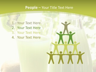 Drink Tropical Healthy PowerPoint Template