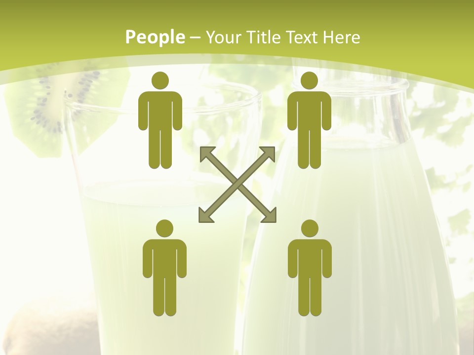 Drink Tropical Healthy PowerPoint Template