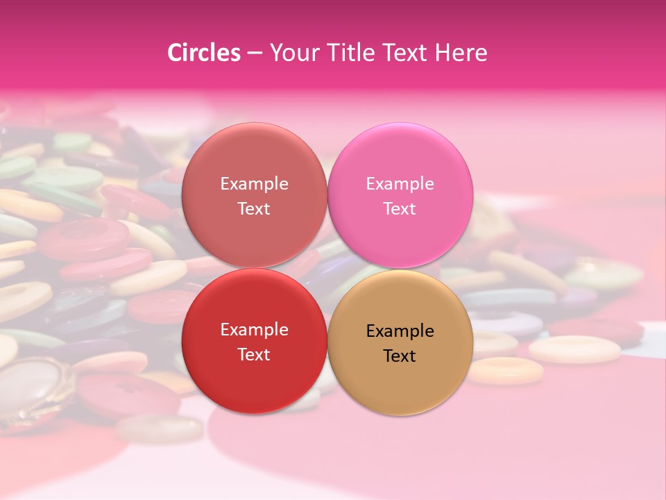 Pool Clothes Macro PowerPoint Template