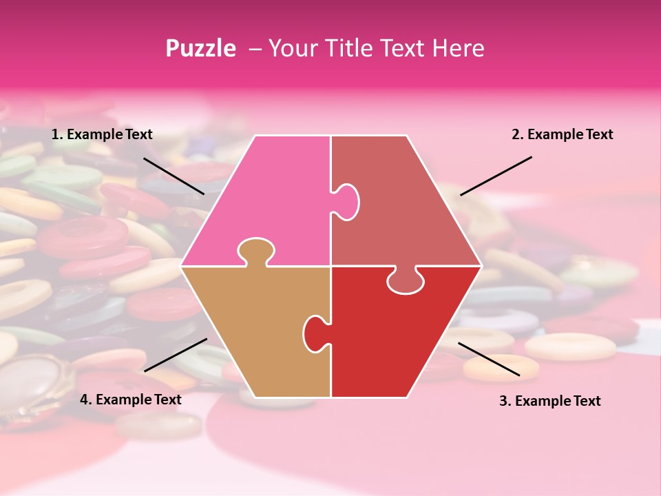 Pool Clothes Macro PowerPoint Template