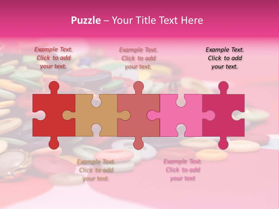 Pool Clothes Macro PowerPoint Template