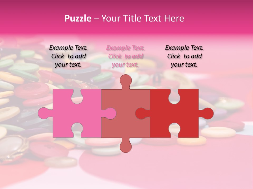 Pool Clothes Macro PowerPoint Template