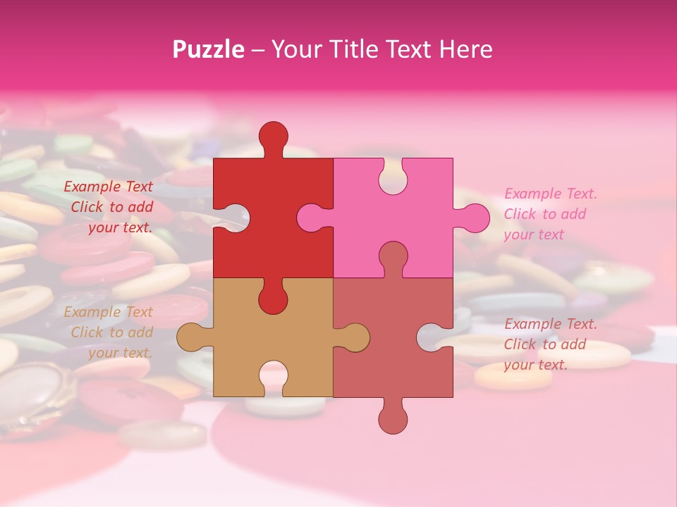 Pool Clothes Macro PowerPoint Template