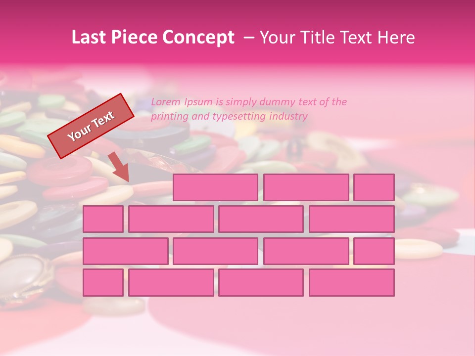 Pool Clothes Macro PowerPoint Template