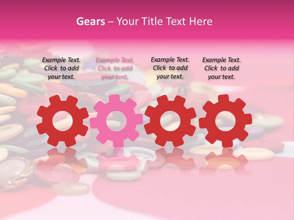 Pool Clothes Macro PowerPoint Template