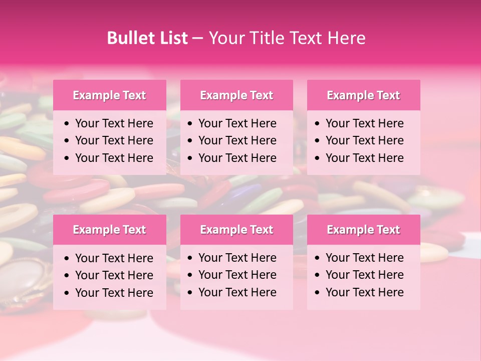 Pool Clothes Macro PowerPoint Template