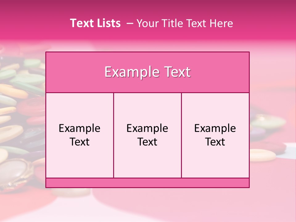Pool Clothes Macro PowerPoint Template