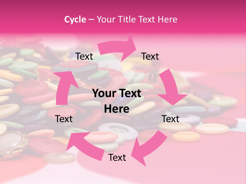 Pool Clothes Macro PowerPoint Template