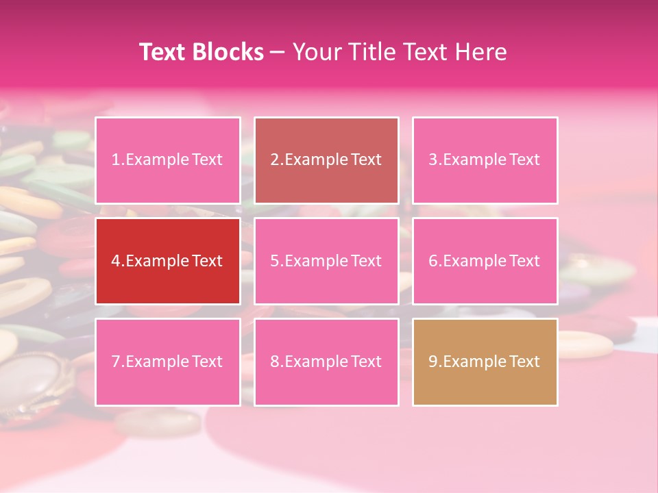 Pool Clothes Macro PowerPoint Template