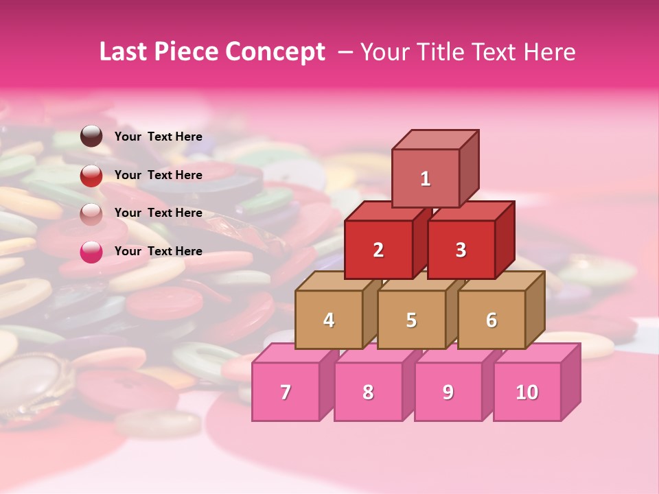 Pool Clothes Macro PowerPoint Template