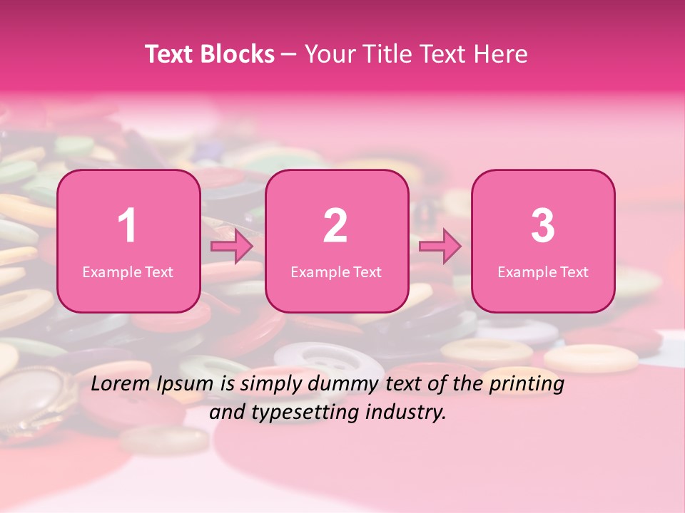 Pool Clothes Macro PowerPoint Template