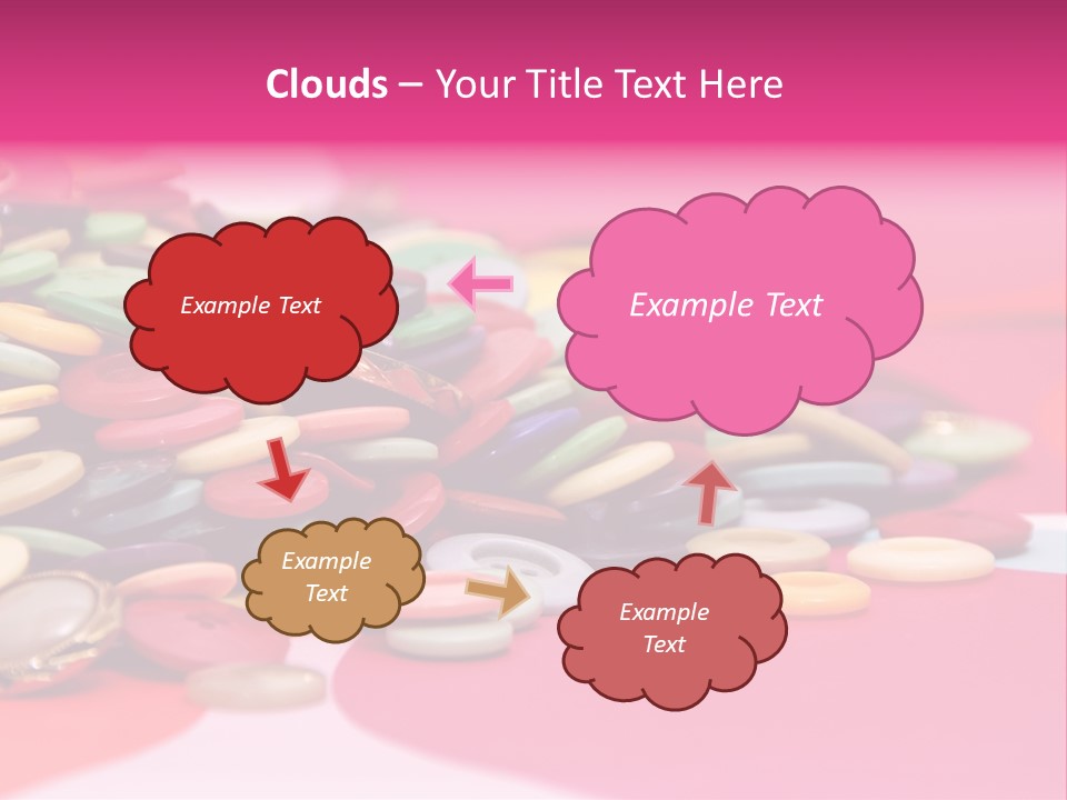 Pool Clothes Macro PowerPoint Template