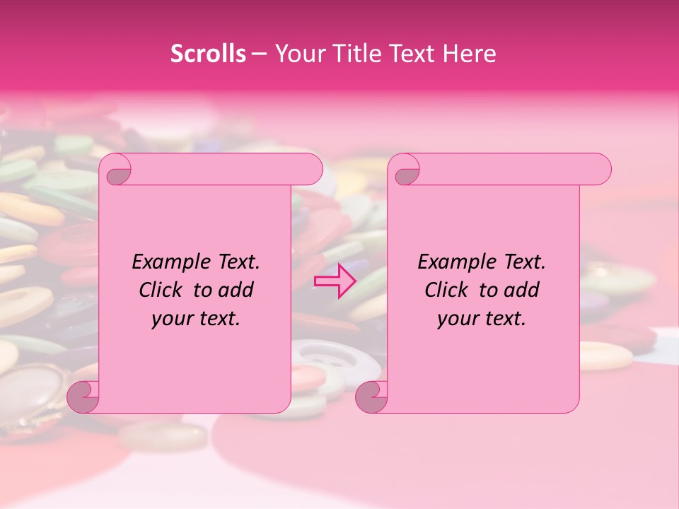 Pool Clothes Macro PowerPoint Template