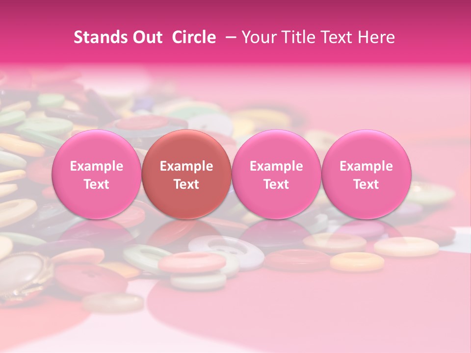 Pool Clothes Macro PowerPoint Template