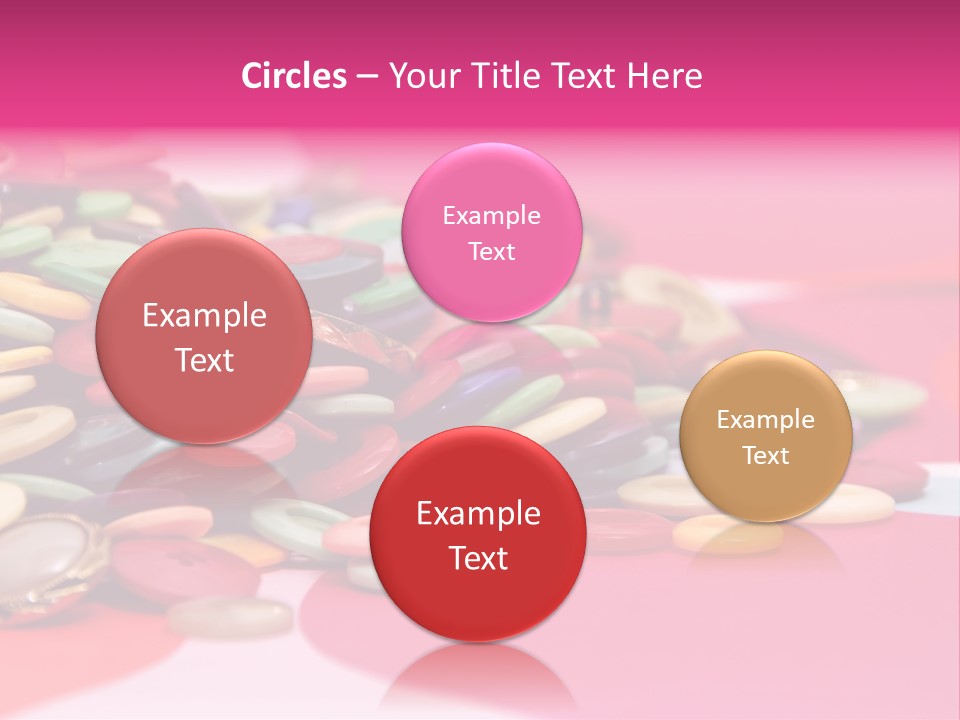 Pool Clothes Macro PowerPoint Template