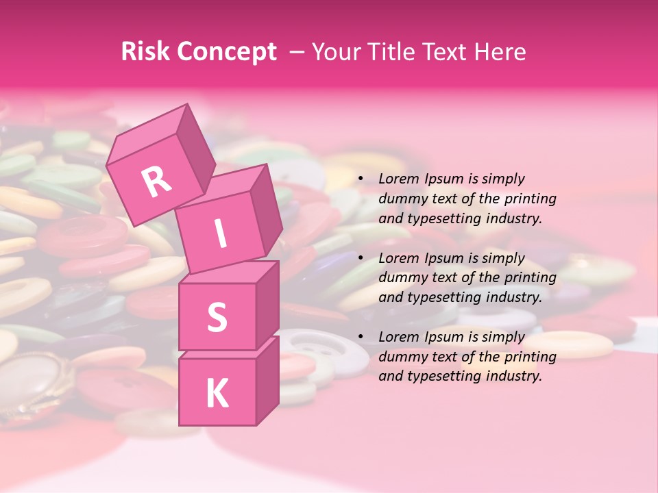 Pool Clothes Macro PowerPoint Template