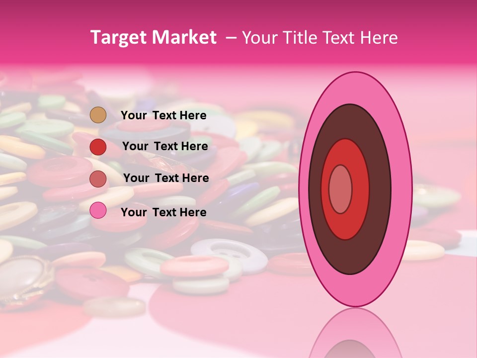 Pool Clothes Macro PowerPoint Template