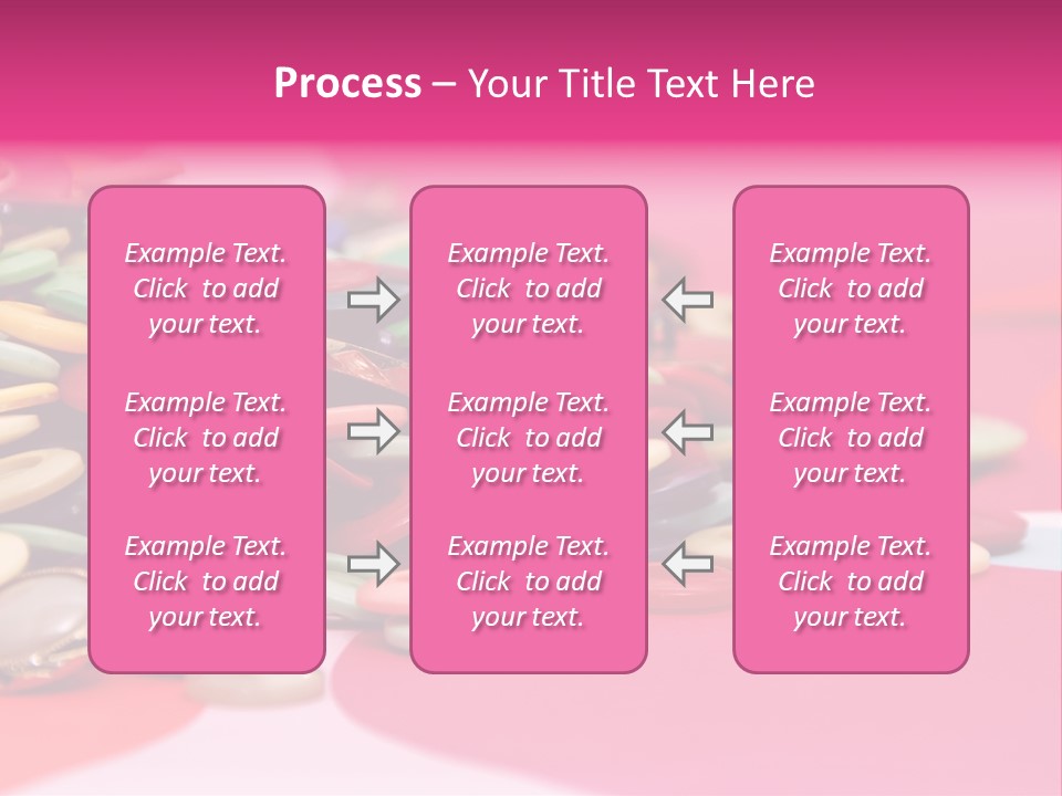 Pool Clothes Macro PowerPoint Template