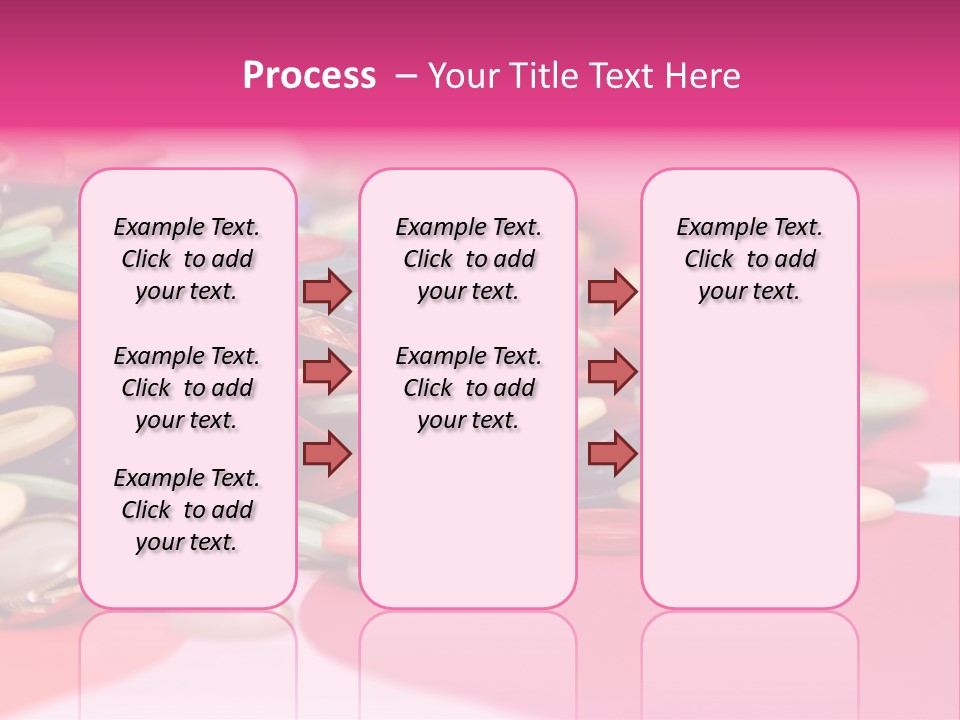 Pool Clothes Macro PowerPoint Template
