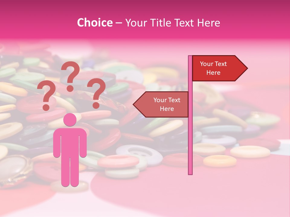 Pool Clothes Macro PowerPoint Template