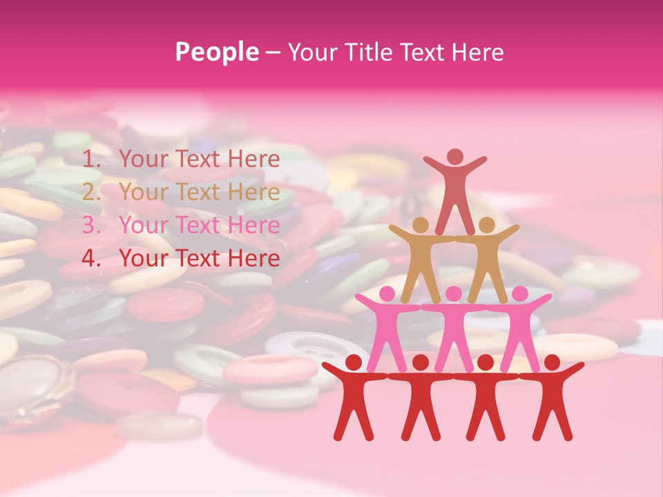 Pool Clothes Macro PowerPoint Template