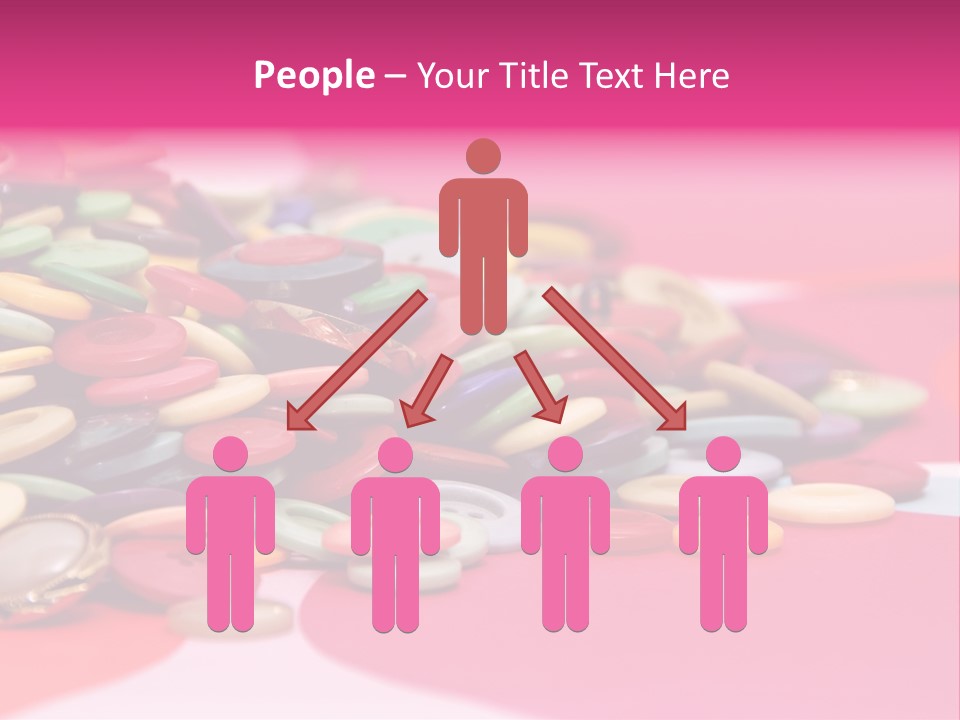 Pool Clothes Macro PowerPoint Template