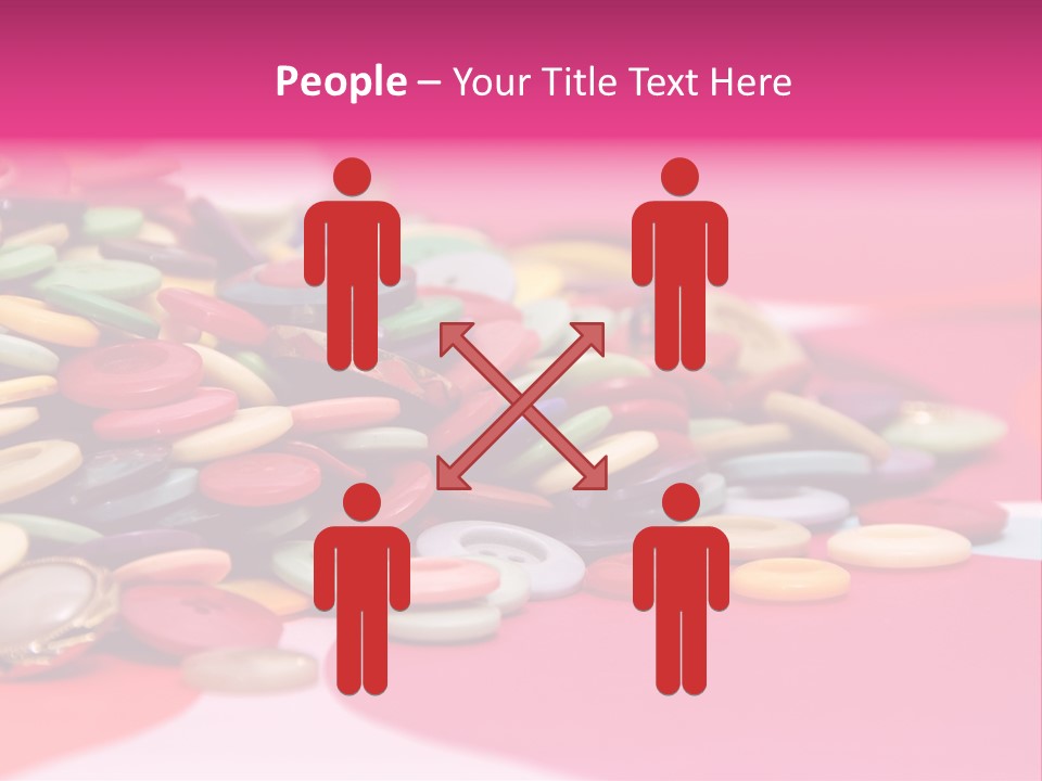 Pool Clothes Macro PowerPoint Template