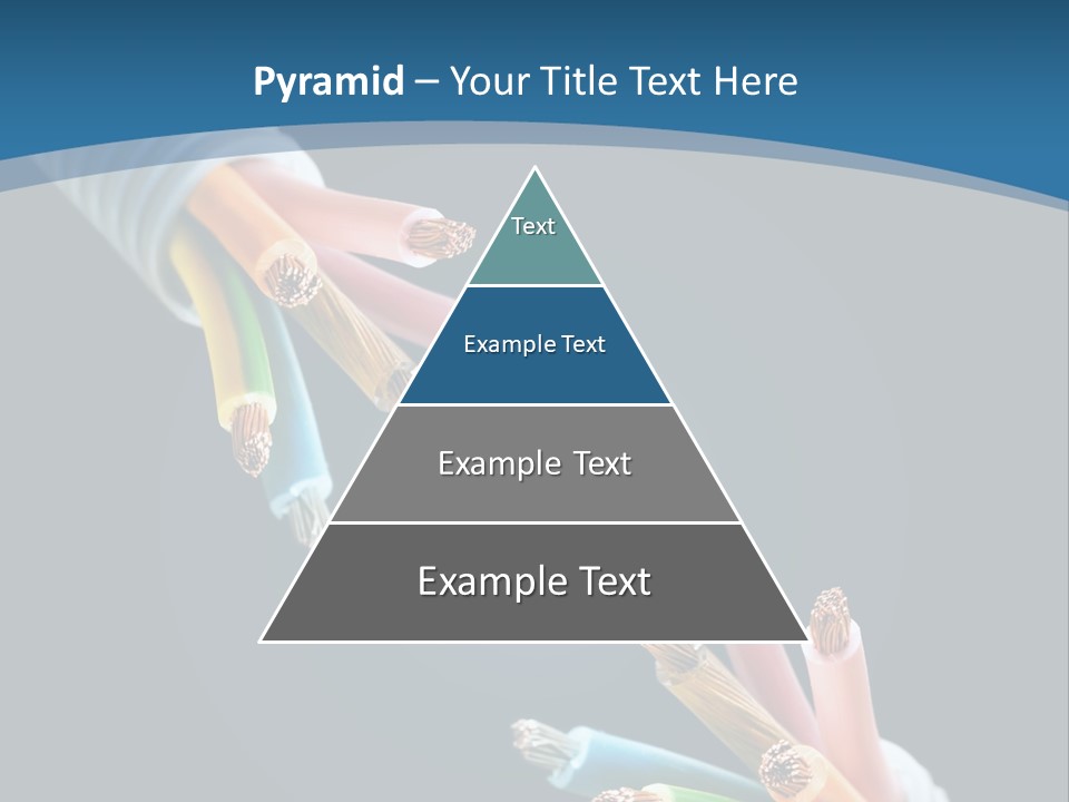 Fire Electric Shock PowerPoint Template