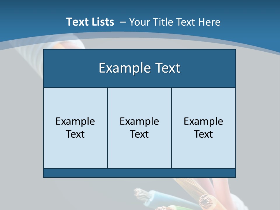 Fire Electric Shock PowerPoint Template