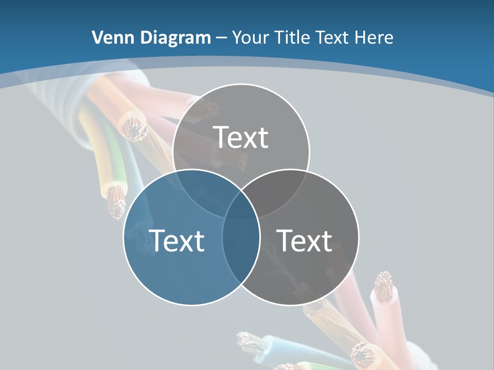 Fire Electric Shock PowerPoint Template