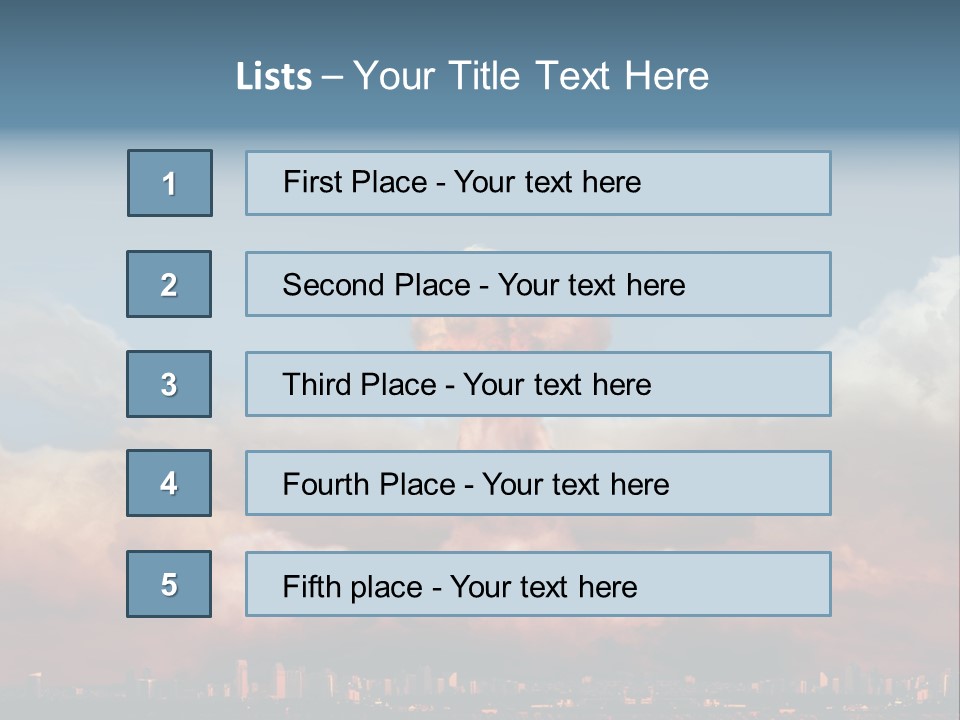 Power Test Wave PowerPoint Template